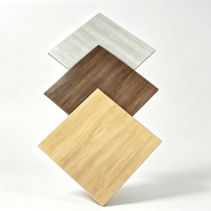 Wood‑grain Rubber Flooring Tiles