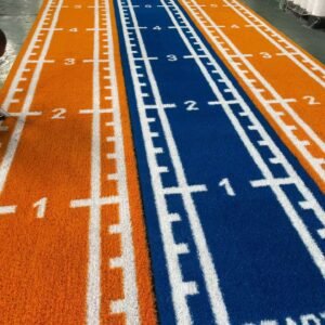 Artificial Grass Sled-track